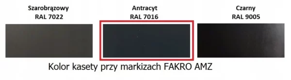 FAKRO Markiza AMZ KOMFORT 089 7016 66x98 66x118 66x140 - obrazek 11